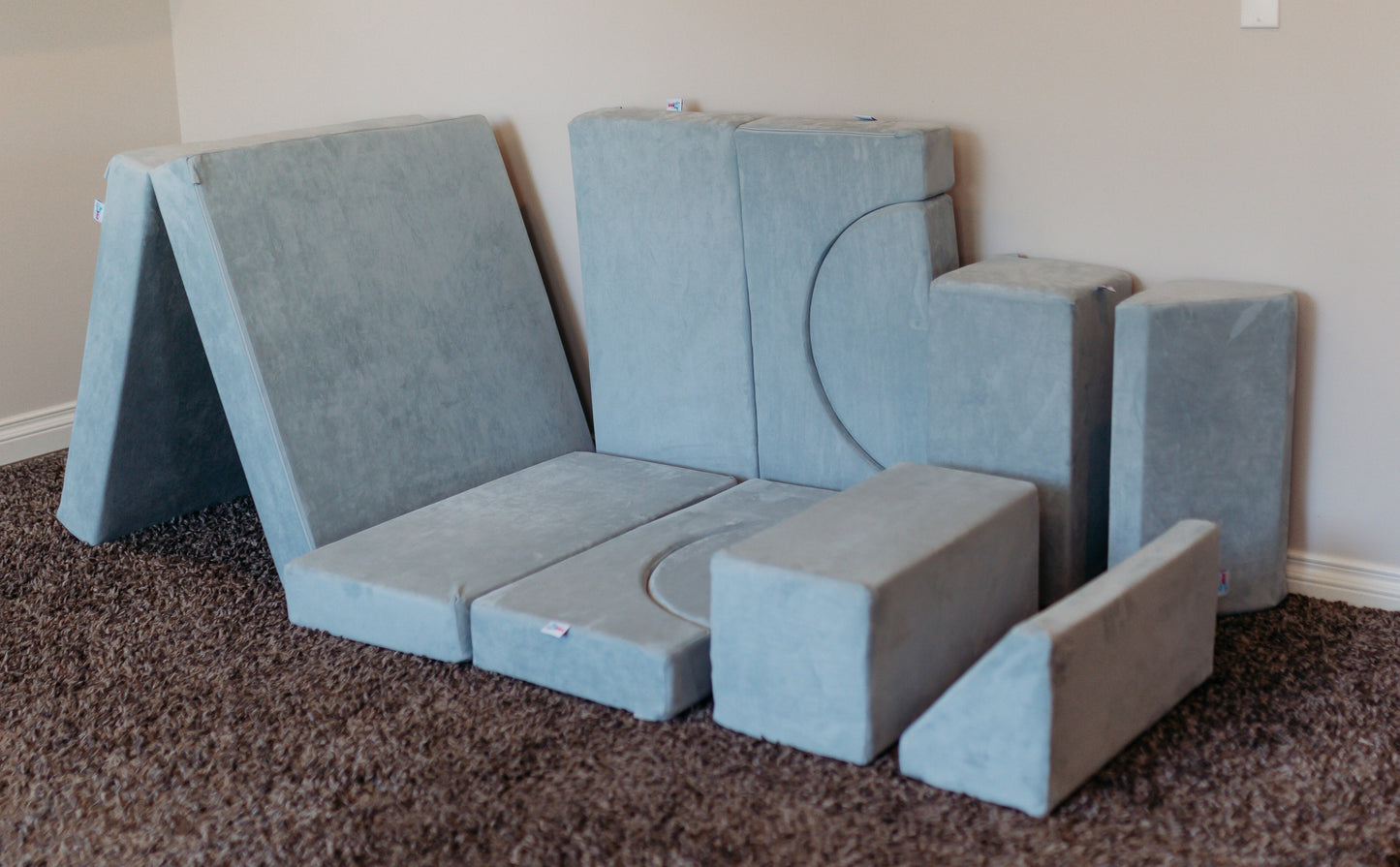 Epic Creativity 12-Piece Play Couch (with waterproof liners)