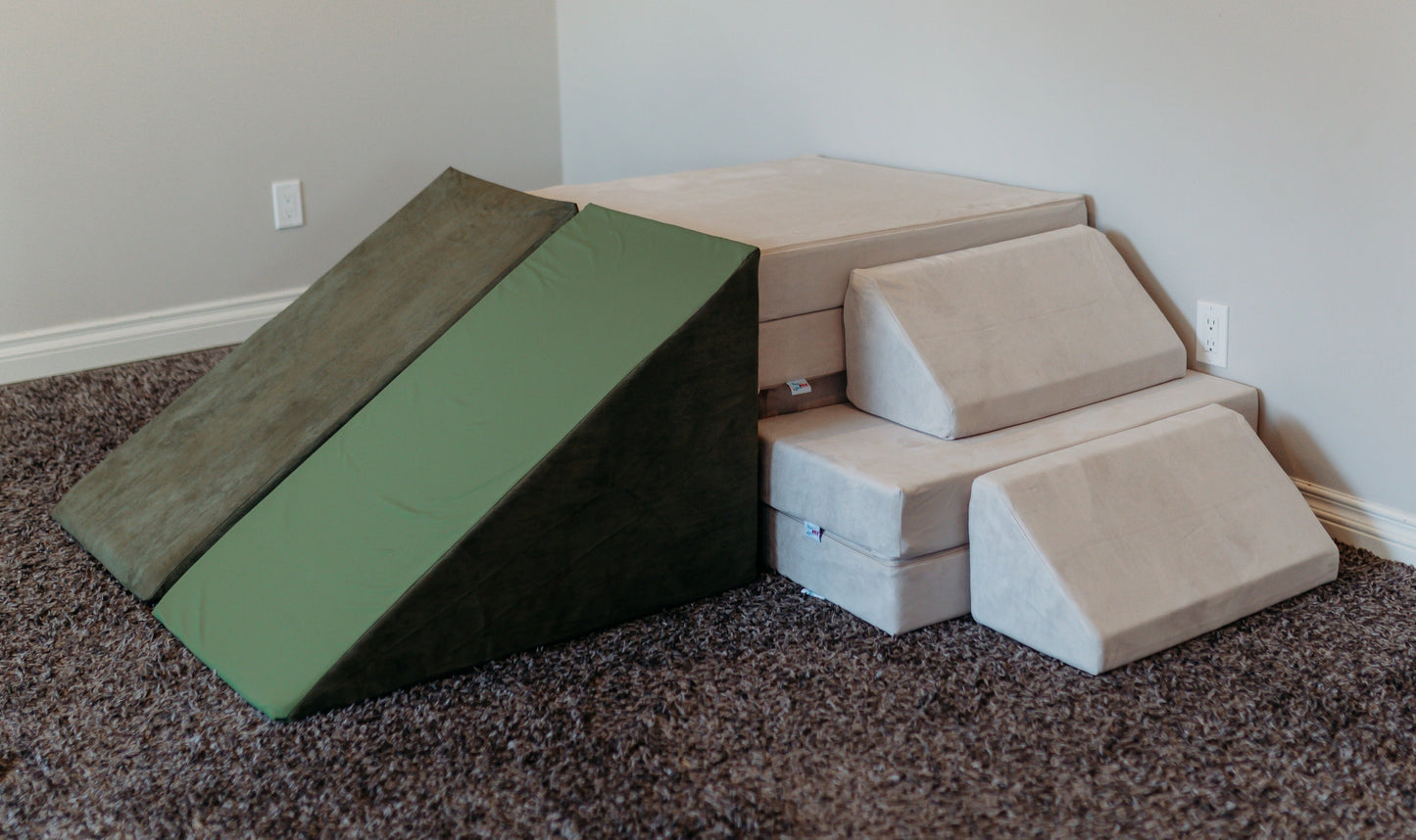 Epic Climb & Slide Wedges (set of 2 wedges with waterproof liners + 3 covers)