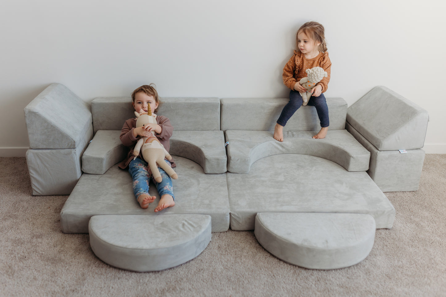 Epic Creativity 12-Piece Play Couch (with waterproof liners)