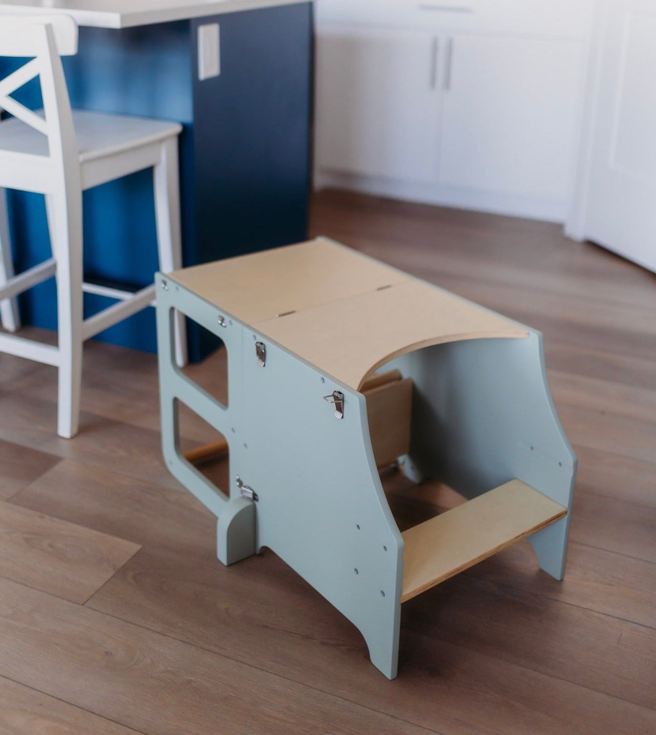 2-in-1 Learning Tower + Toddler Table