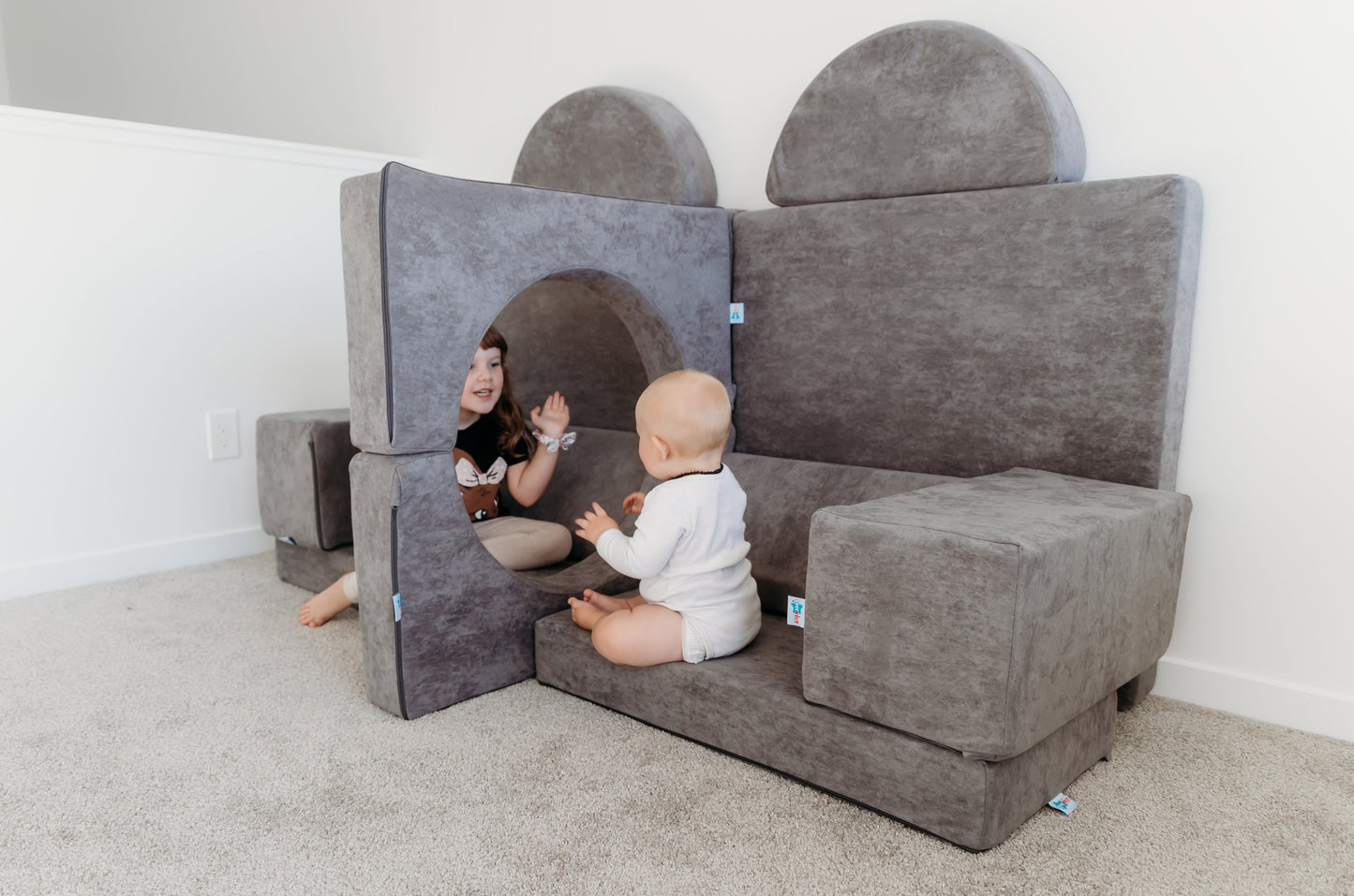 Epic Creativity 12-Piece Play Couch (with waterproof liners)