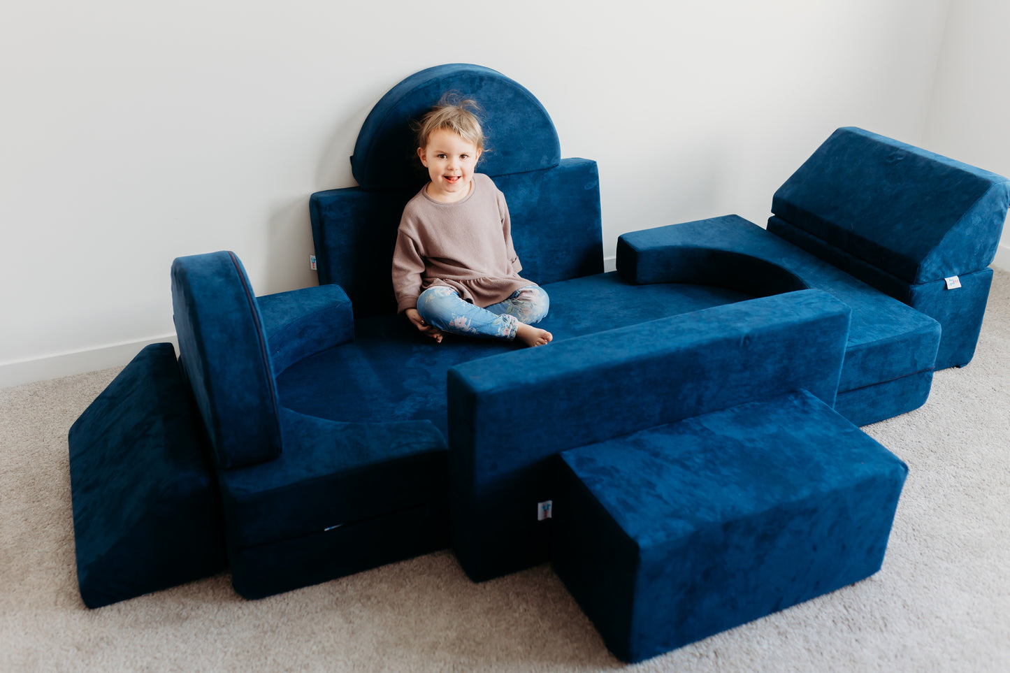 Epic Creativity 12-Piece Play Couch (with waterproof liners)