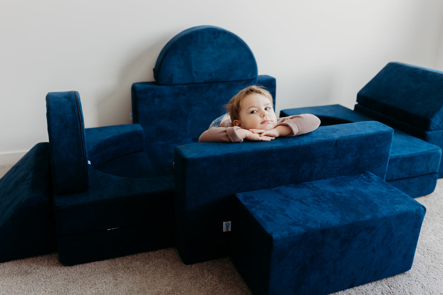 Epic Creativity 12-Piece Play Couch (with waterproof liners)